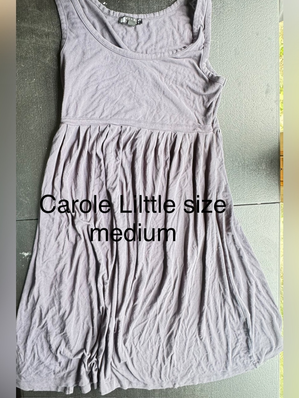 Carole Little Lavender/Purple Sleeveless Mini Dress
